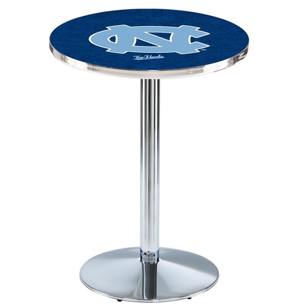 42" Chrome North Carolina Pub Table